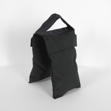 Saddle sand bag, 10 lb capacity, black