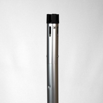 Versatop Fixed Height Upright, 10 feet tall,  1.5 inch diameter, silver