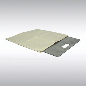 Canvas storage bag for pipe and drape bases up to 18x18 inches