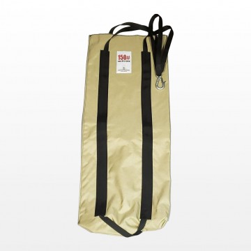 Counterweight production sand bag with hook, 150 lbs capacity