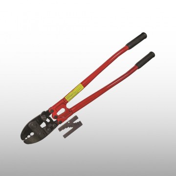 30 in cavity hand swage tool for 5/32 in, 1/4 in, 5/16 in fittings