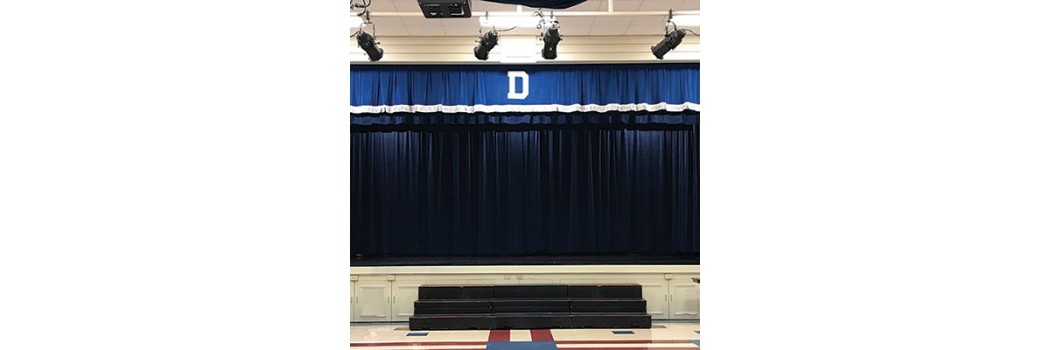 School Stage Curtains and Drapery