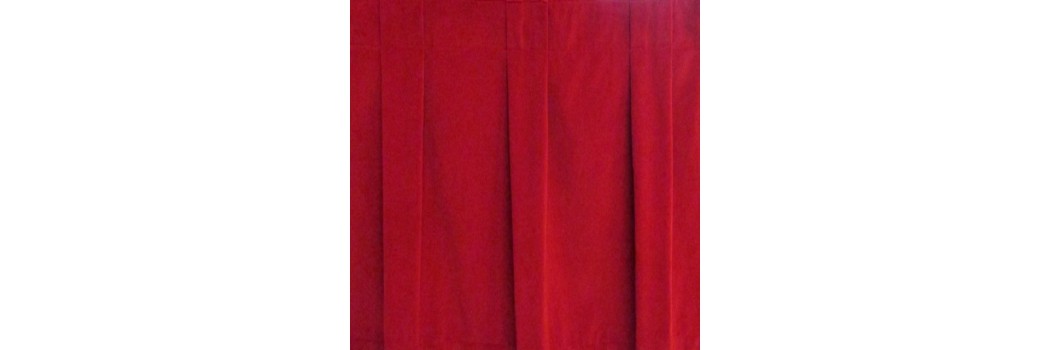 Plateau Velour Box Pleat Stage Skirting