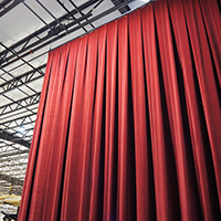 Removing Wrinkles from Stage Curtains